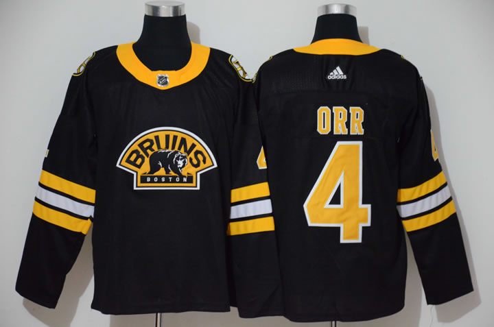 Bruins 4 Bobby Orr Black 3rd Adidas Jersey,We sell and wholesale Bruins 4 Bobby Orr Black 3rd Adidas Jersey on line form chian!